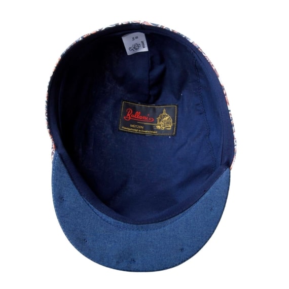 Canoe blue linen flatcap cap - Image 2