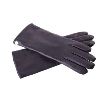 Anna mørk brun damehandske