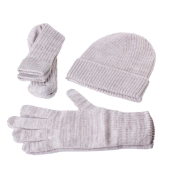 Complete set made of cotton and cashmere (various colors)