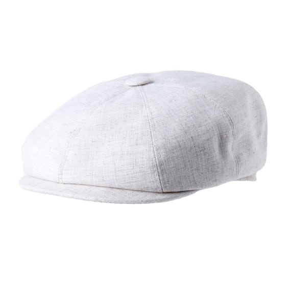 Klassisk lys newsboy cap - Image 4