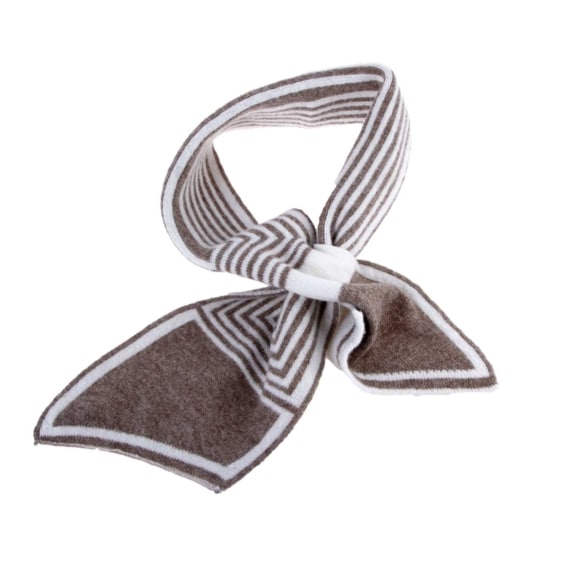 Striped cashmere scarf - Image 4