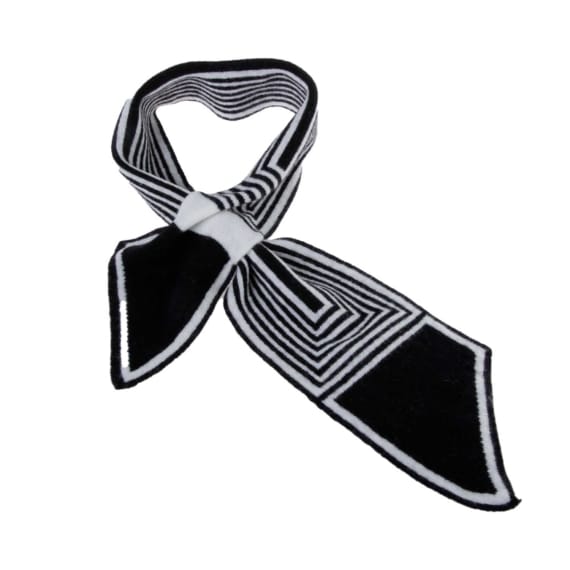Striped cashmere scarf - Image 2