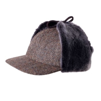 Alexandro basecap m. øreklapper