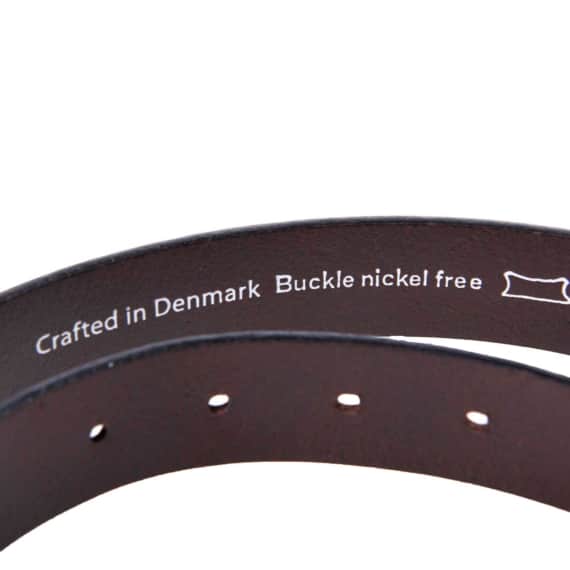Kira wide brown belt - Image 2