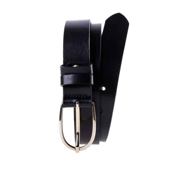 Sylvia wide black belt