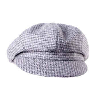 Katan houndstooth ballon kasket