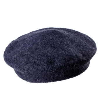 Caspar anthracite beret