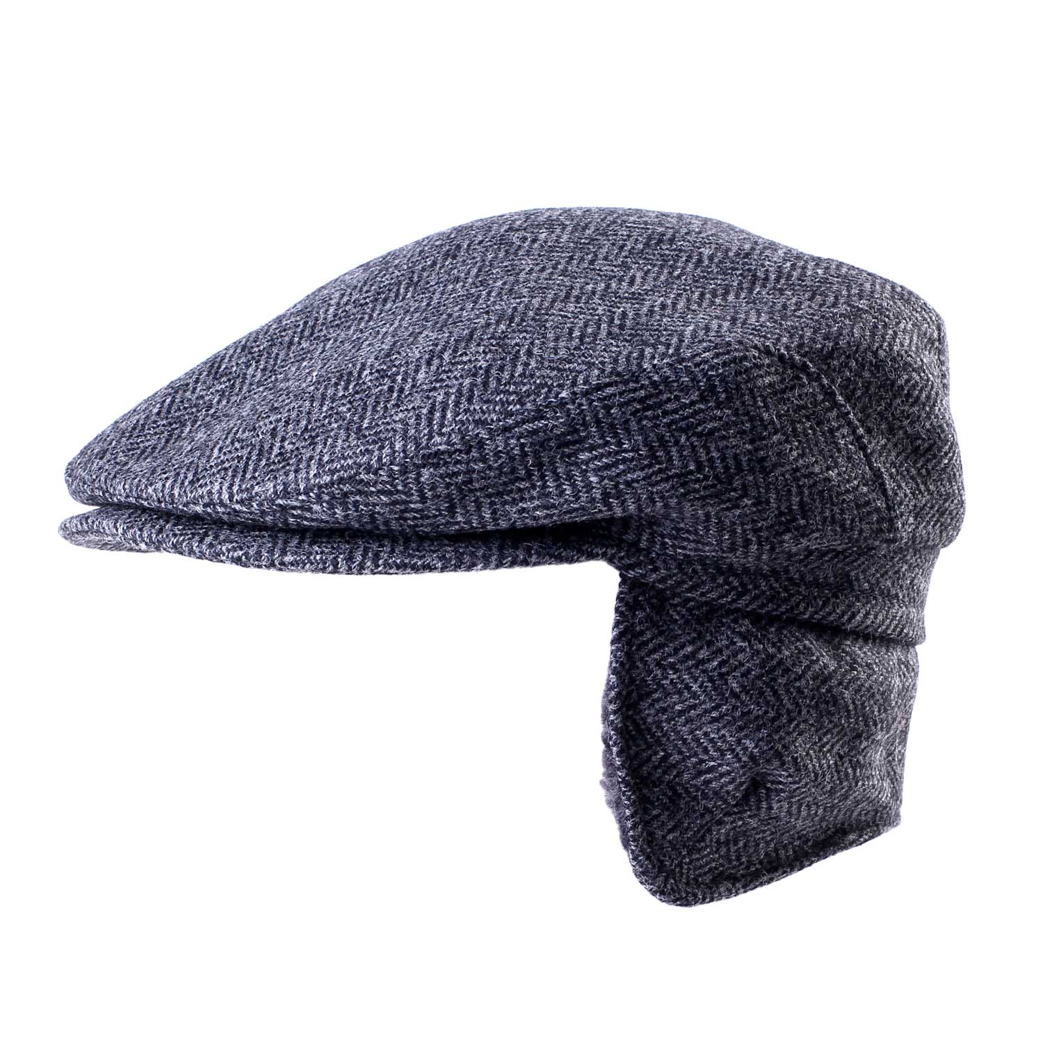Haraldur flatcap with lambskin