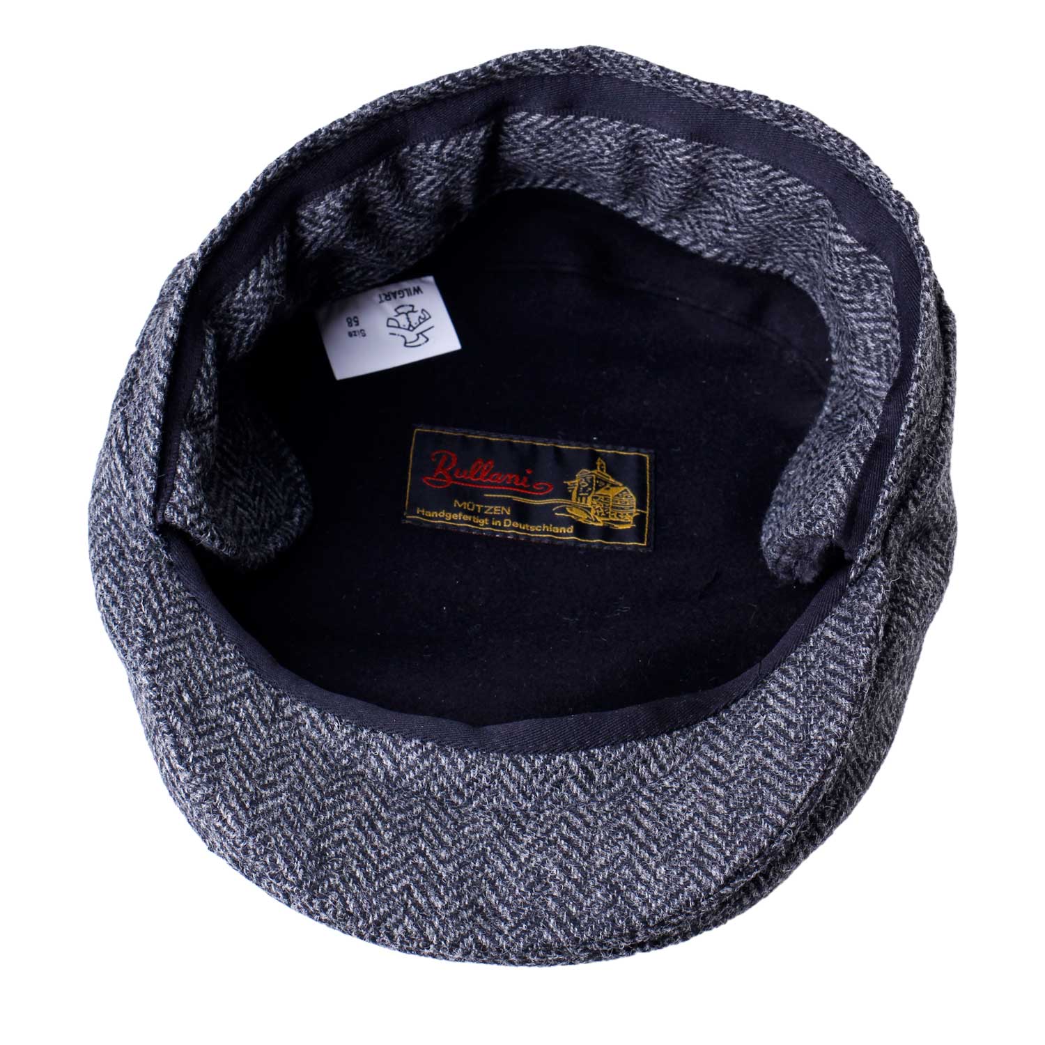 Haraldur flatcap with lambskin - Image 4