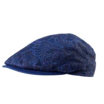 Kano Paisley flatcap (Redyed)