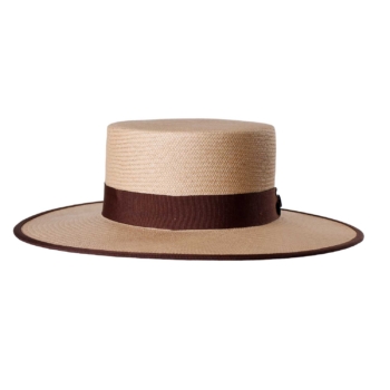 Lazotto feminine straw hat (stone) (Kopier)
