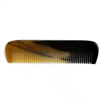 Kraftig hornkam m. etui