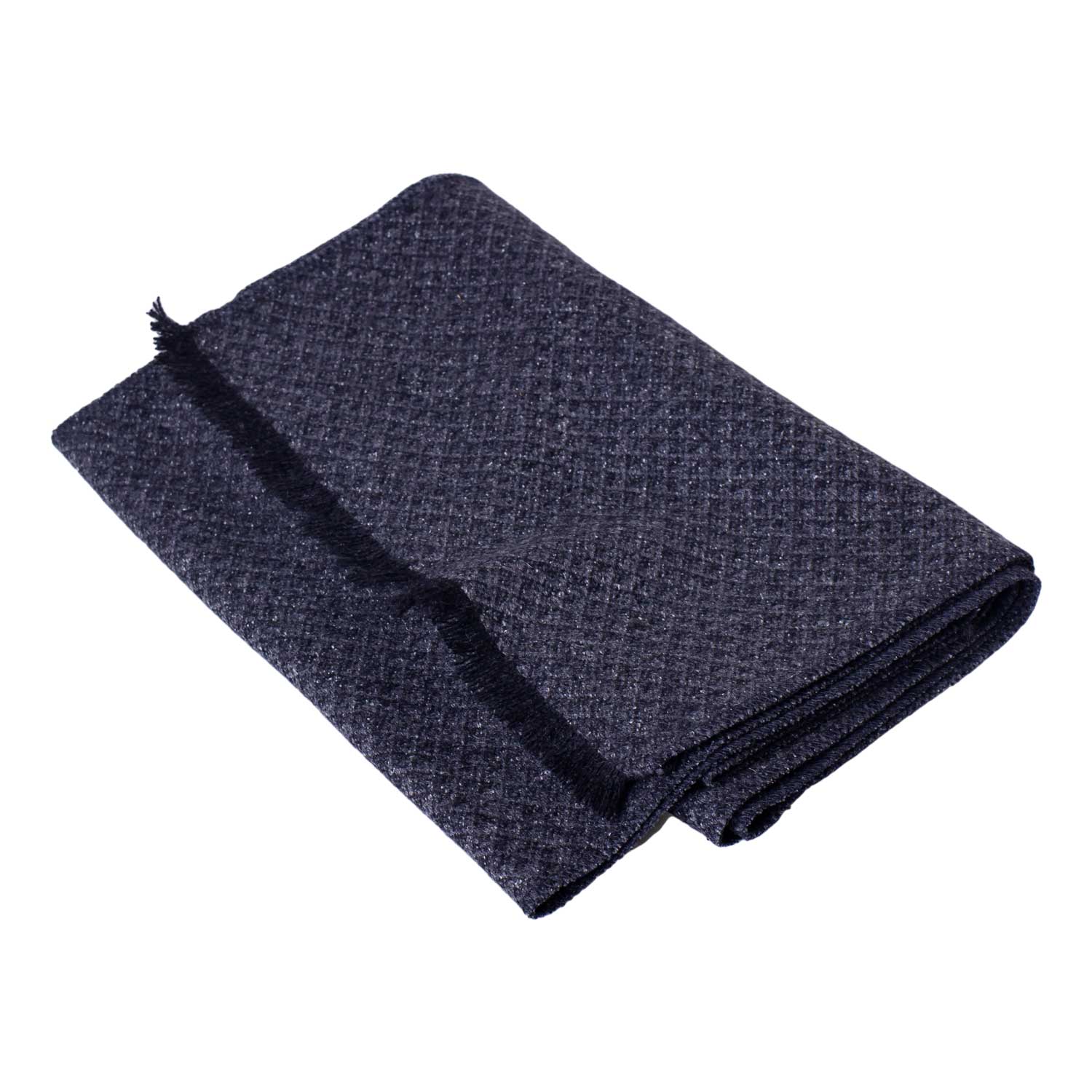 Thorold Gray Diamond Scarf - Image 3